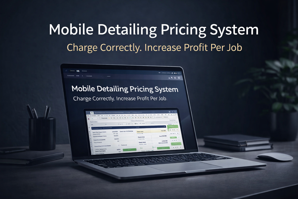 Mobile Detailing Pricing Calculator – Profit & Cost Estimator for Detailers